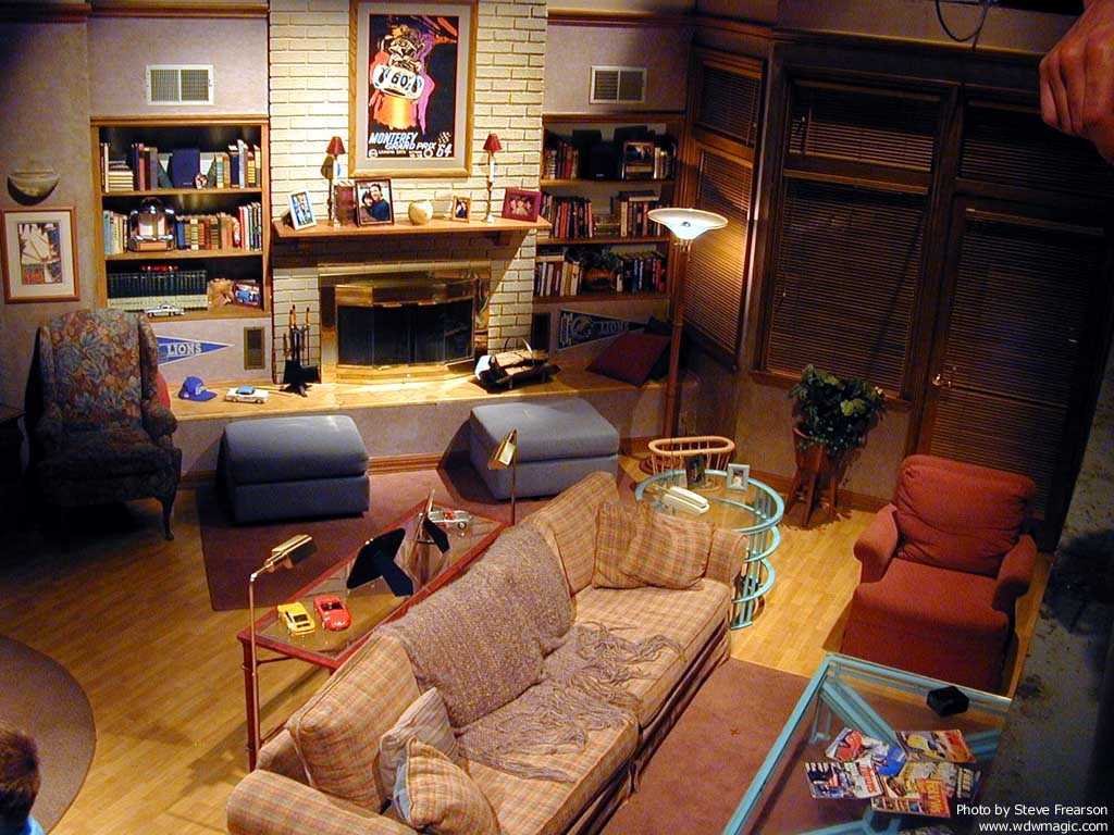 Living Room Of Home Improvement Television Show