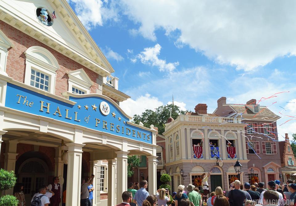 The updated Hall of Presidents will reopen late 2017