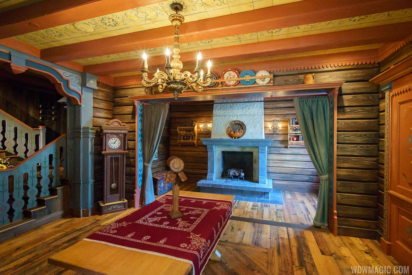 Photos take a tour through the royal sommerhus at epcot's norway ...