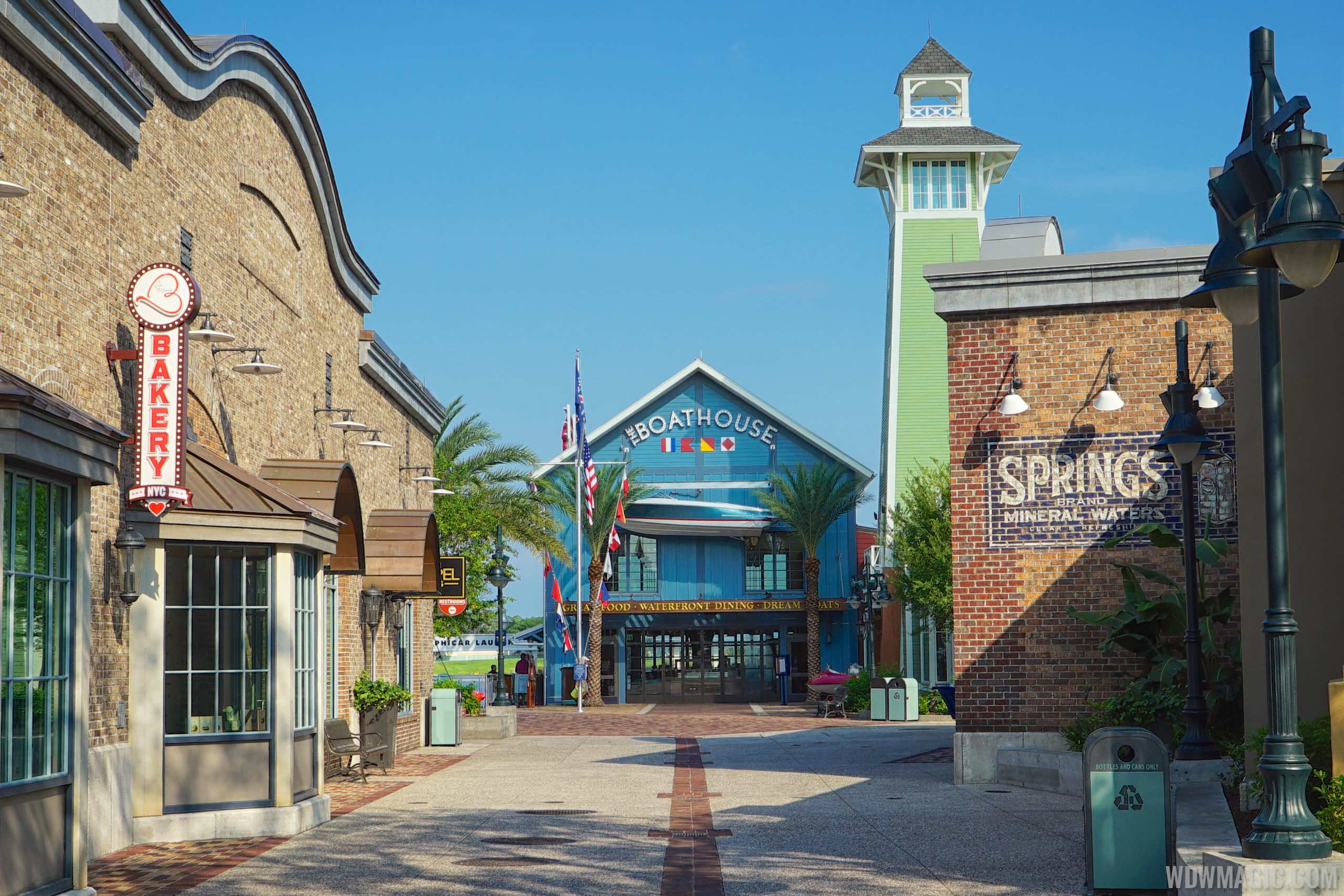how can you get from magic kingdom to disney springs marketplace