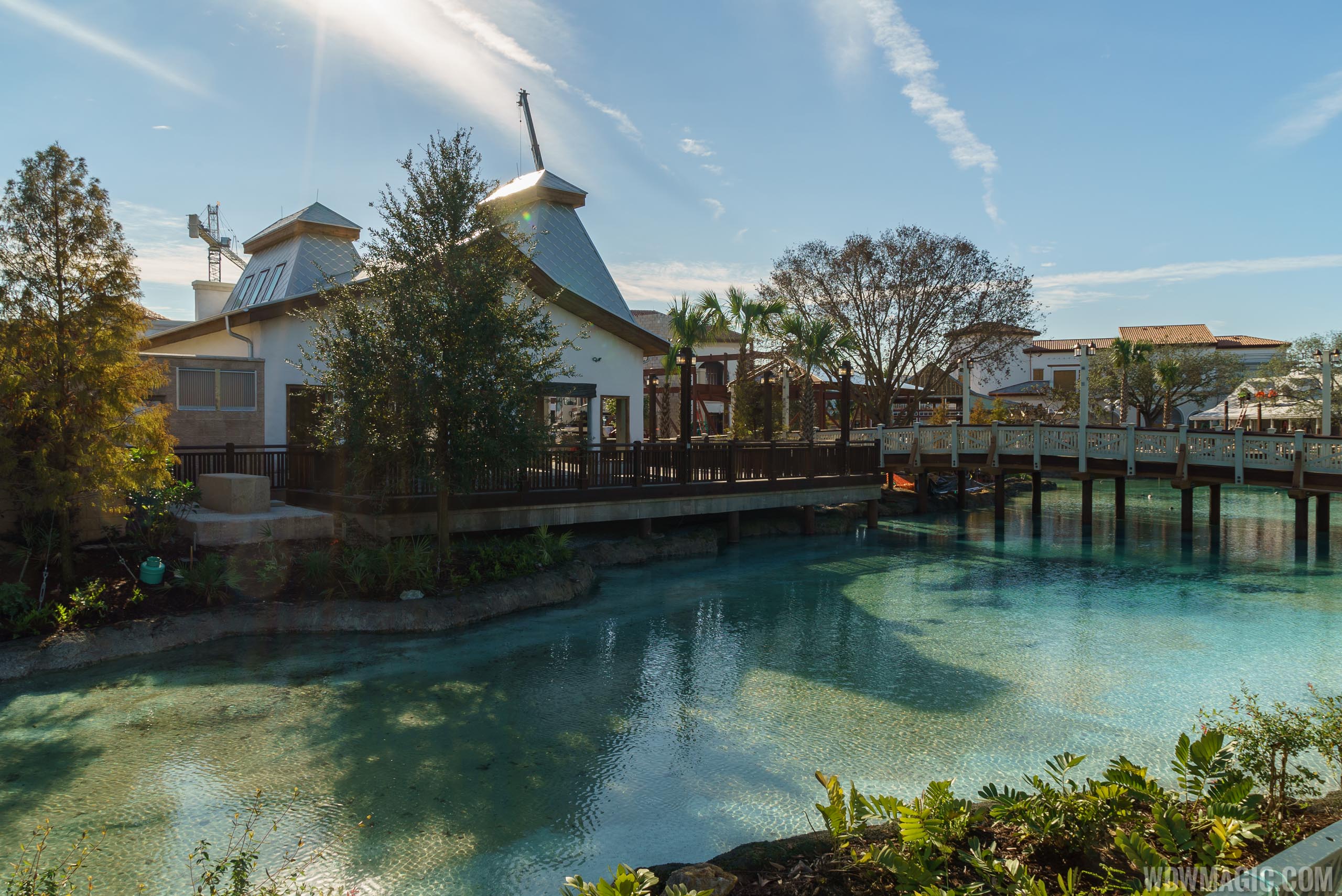 PHOTOS Crystal blue waters flow through the center of Disney Springs