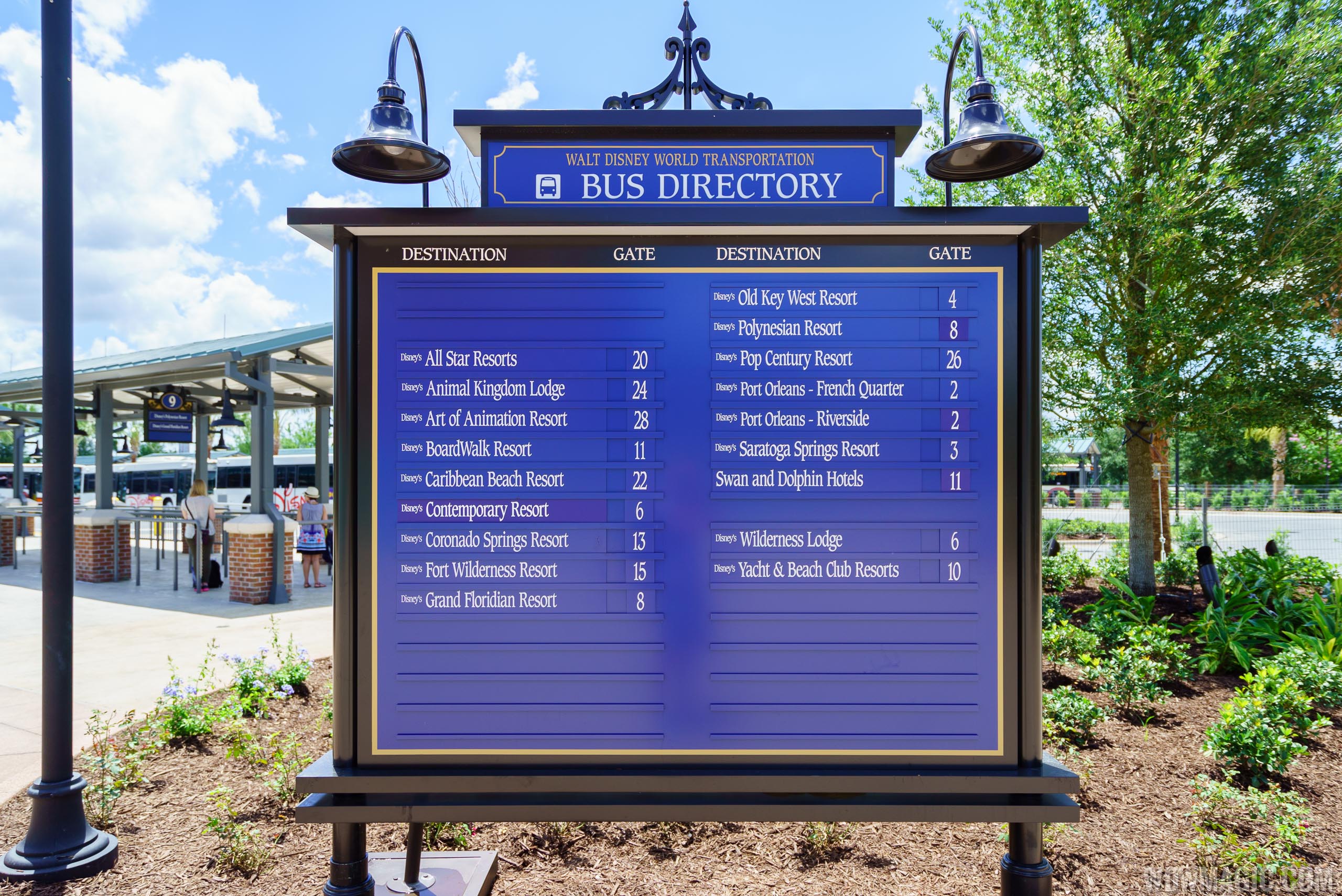 how long is the disney bus from magic kingdom to disney springs