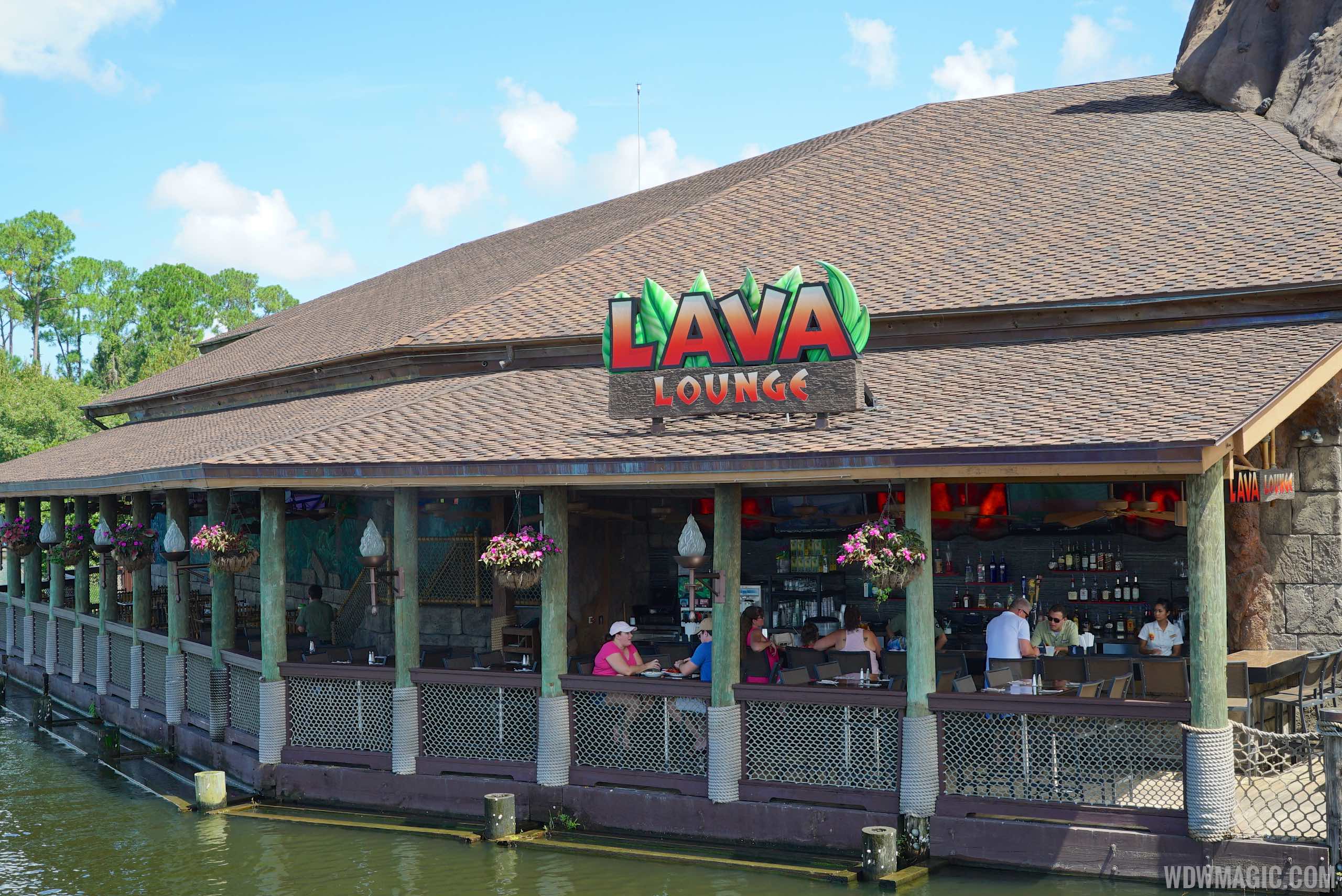 Rainforest Cafe Lava Lounge Disney Springs