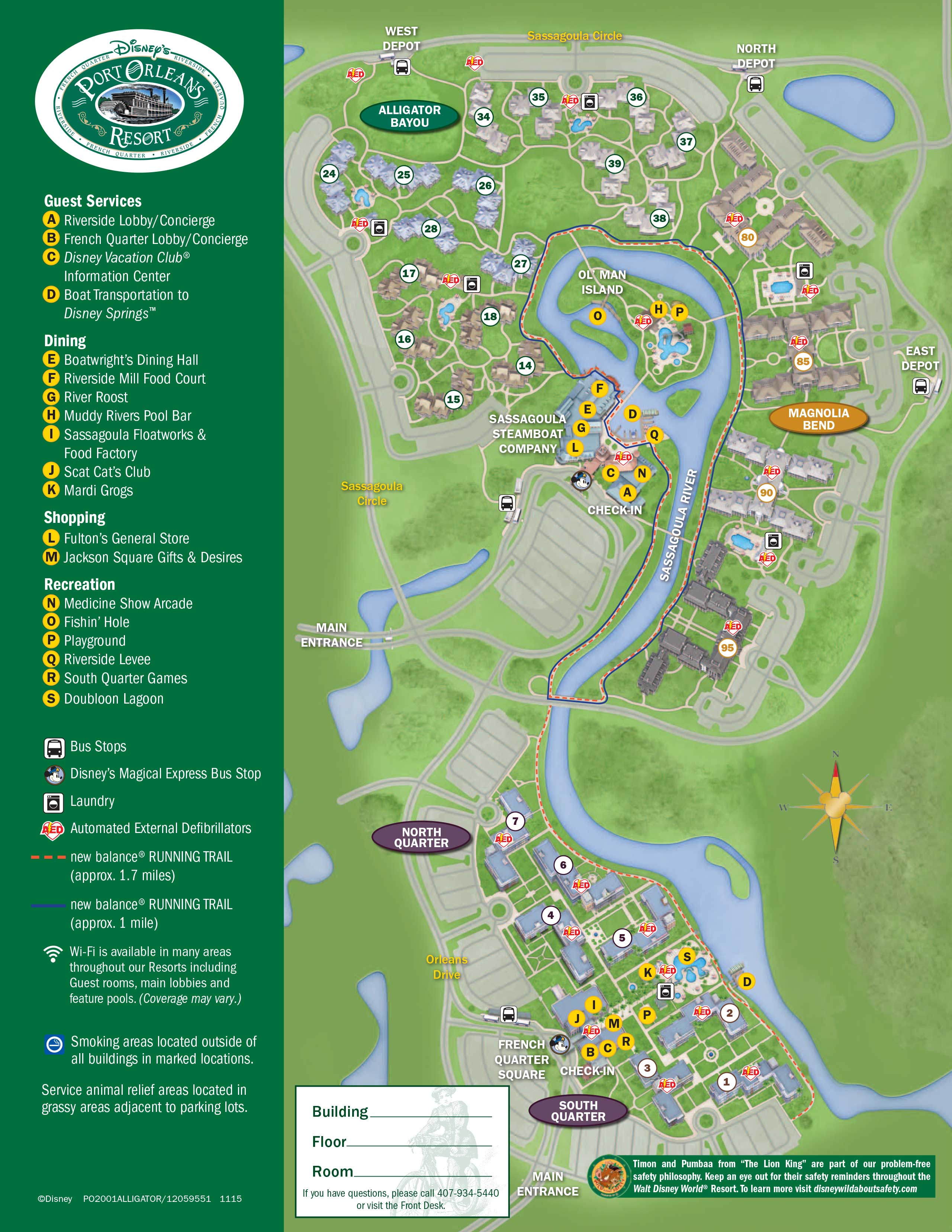 Map Of Disney World Hotels