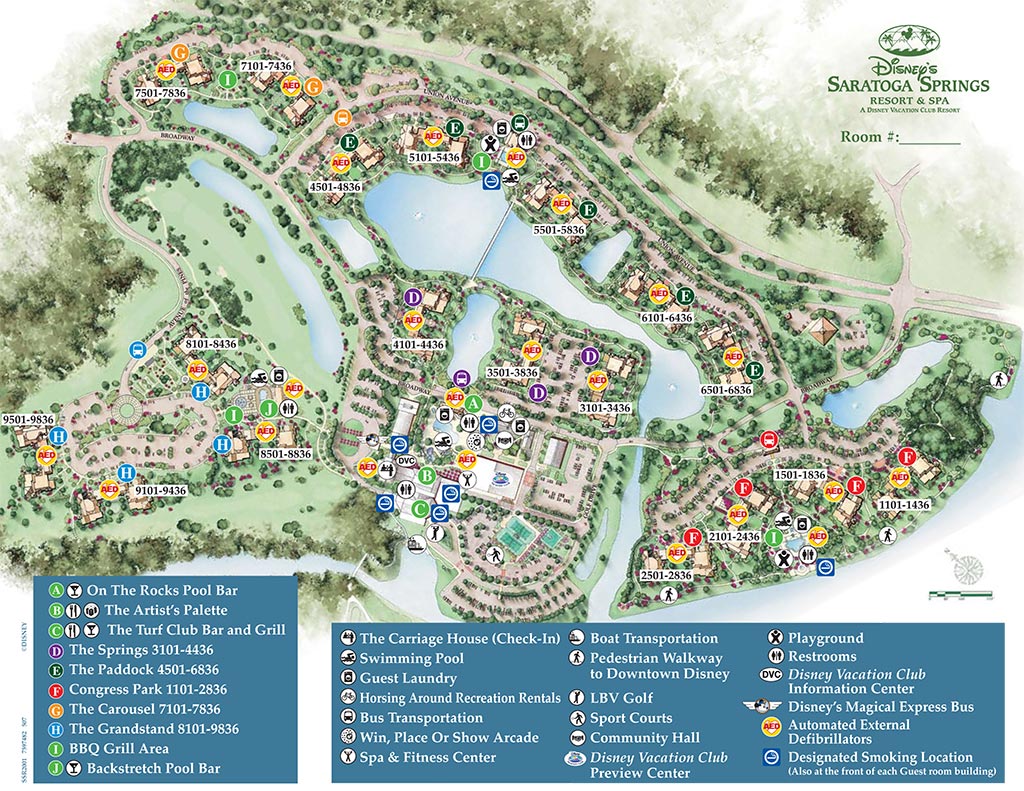 Disney World Resort Map