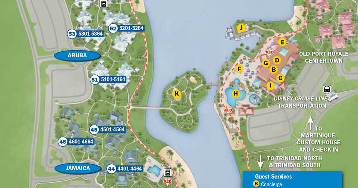 2013 Caribbean Beach Resort guide map - Photo 2 of 6 2013 Caribbean Beach Resort guide map - Photo 2 of 6