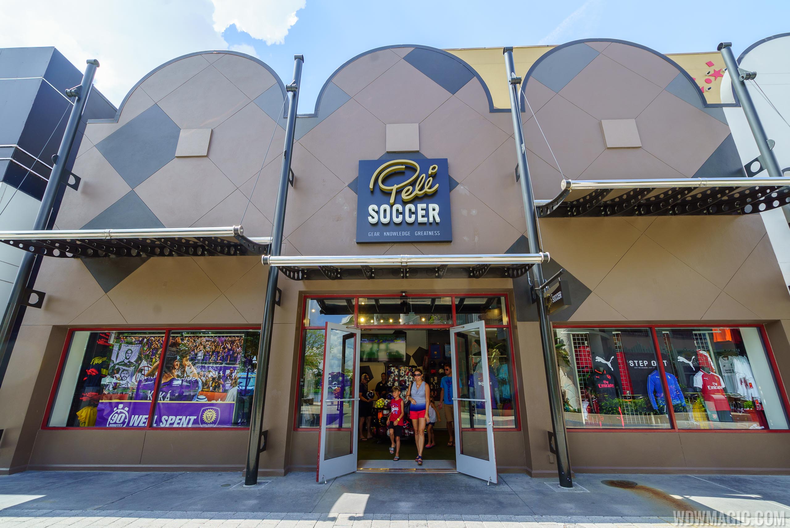 United World Soccer at Disney Springs rebranded to Pelé Soccer